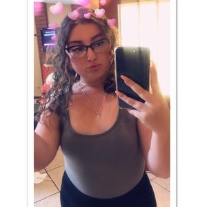 Forever 21 Olive Green Bodysuit